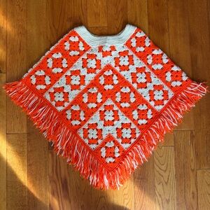 Vintage poncho
